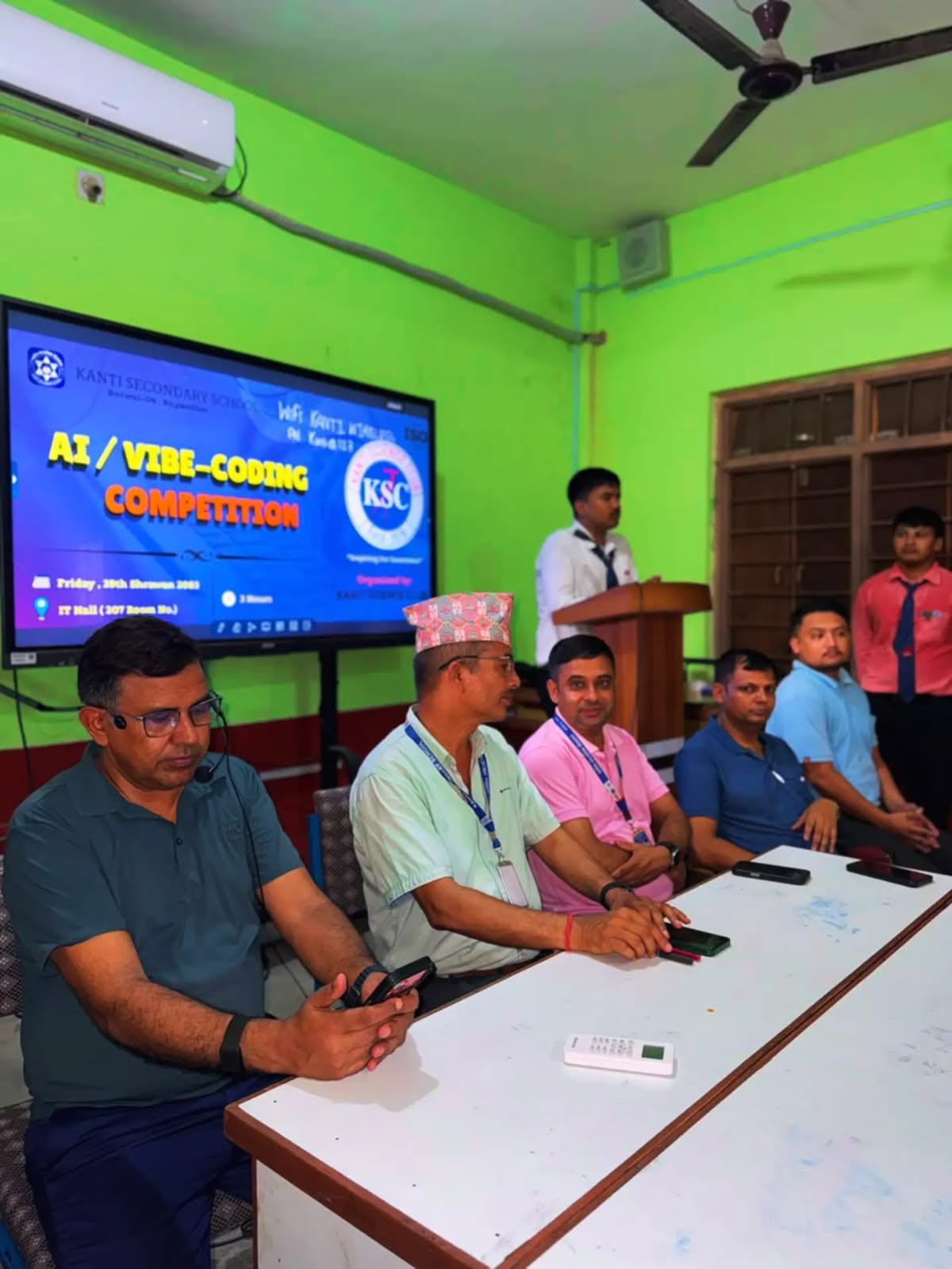 AI Vibe-Coding competition in IT Hall