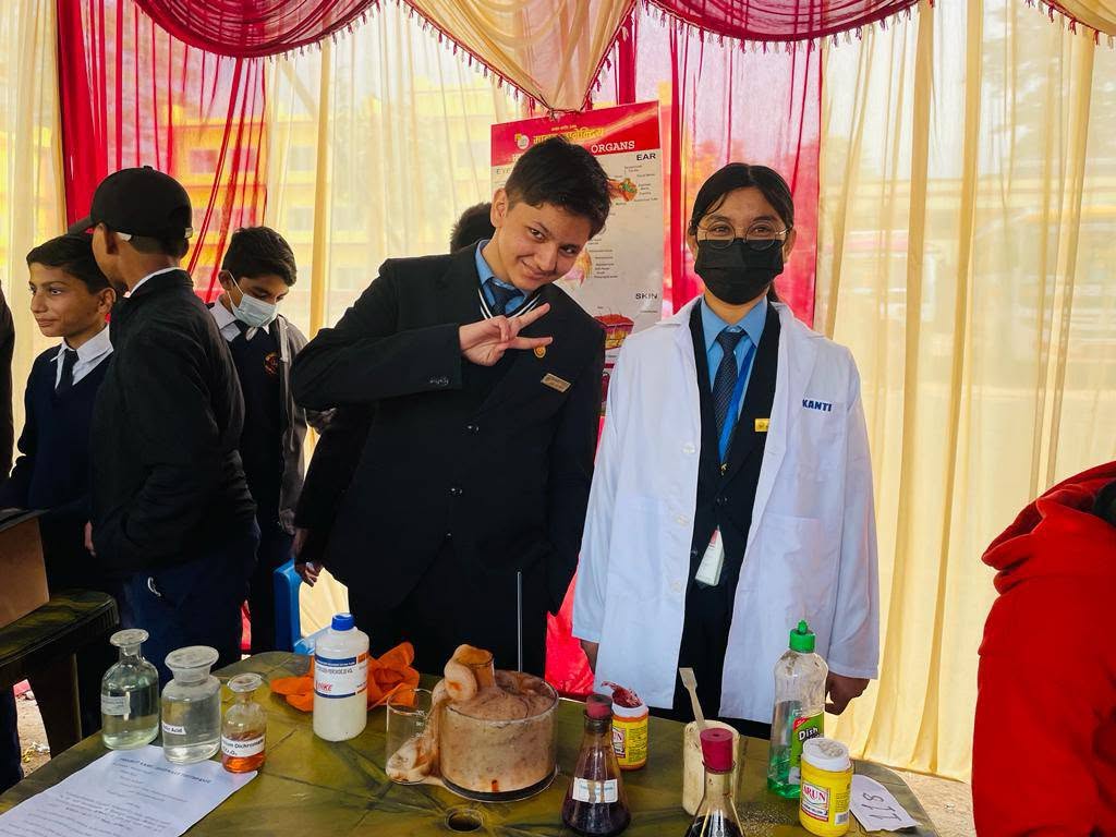 Science exhibition models